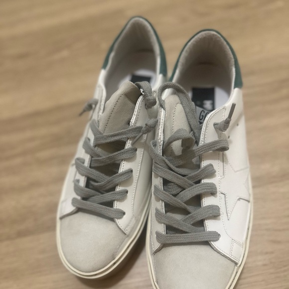 Golden Goose Hi-Star white leather with suede - Picture 1 of 6